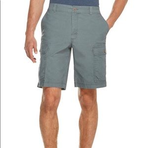 Mens Izod Saltwater Cargo Shorts.